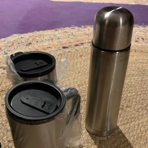 Canteen and 2 travel mugs SOLD
